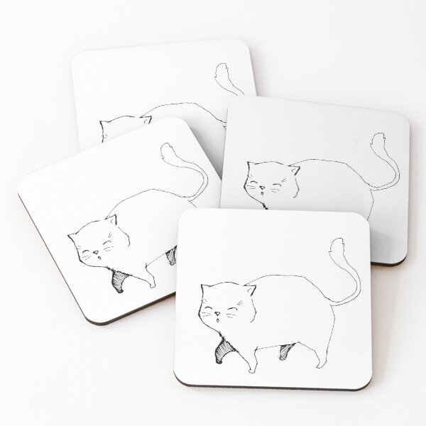 Item preview, Cute cat sketch designed and sold by zias.