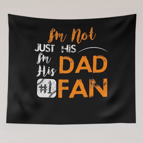 Item preview, I'm His Dad And Number 1 Fan|Father|Son|Baseball|Sports|Athletic| designed and sold by BiagioDeFranco.