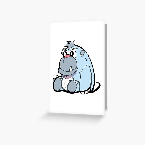 Yeti Greeting Card