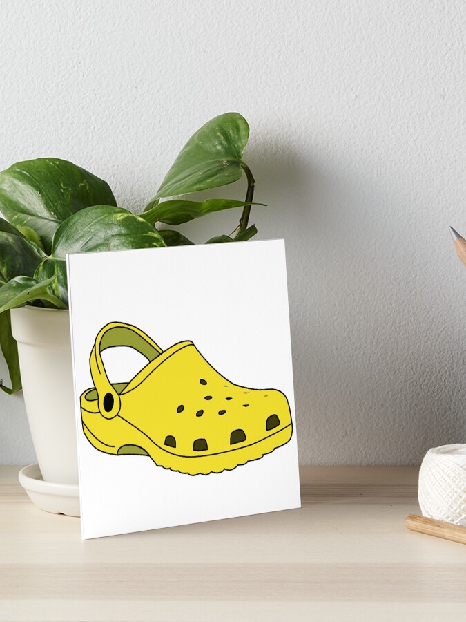 cute yellow crocs