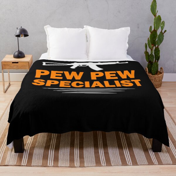 Item preview, Pew Pew Specialist Funny designed and sold by BiagioDeFranco.