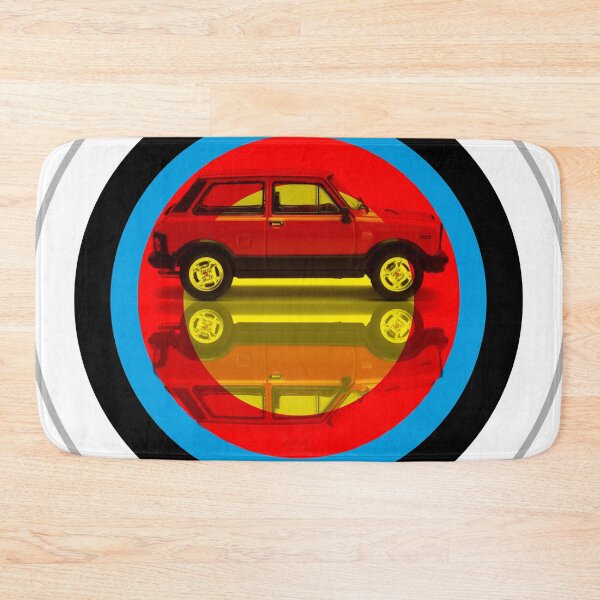 Item preview, Autobianchi A112 car on target designed and sold by Aaaah Eeeek  Studio.