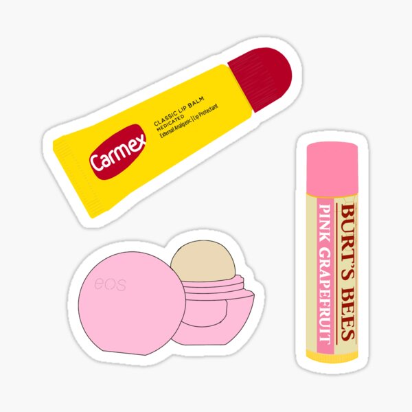 Chapstick pack Sticker