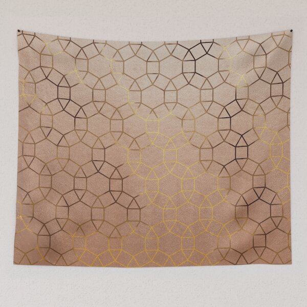 Item preview, Gemma Gold Geometric - Gold designed and sold by grandreverie.