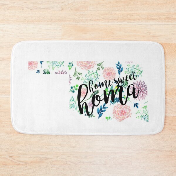 Item preview, Home Sweet Homa Floral Oklahoma designed and sold by annmariestowe.