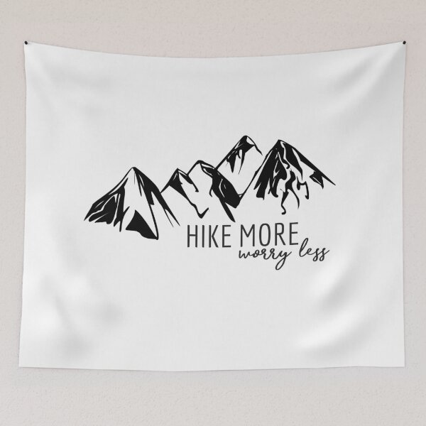 Item preview, Hike More, Worry Less designed and sold by annmariestowe.