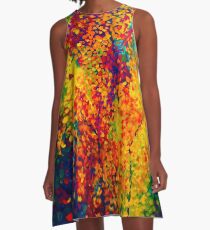 Josephs Kittelbäume A-Linien Kleid