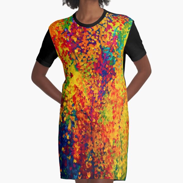 Joseph's Coat Trees Graphic T-Shirt Dress