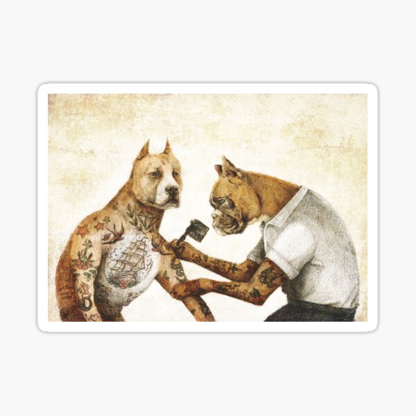The Tattooist Sticker
