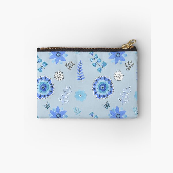 Item preview, Blue Floral Pattern on Blue - Branches designed and sold by TheJessaChannel.