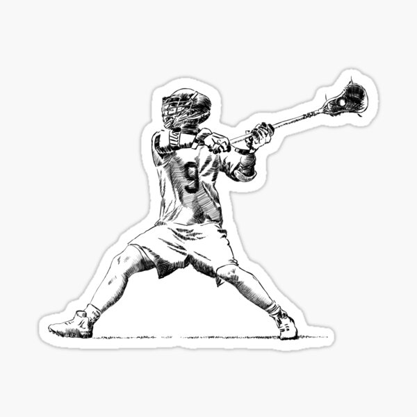 lacrosse Sticker