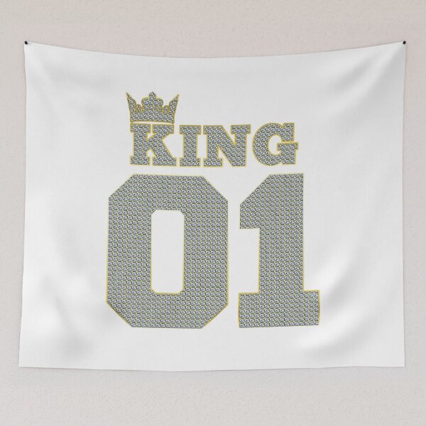 Item preview, 01 KING in Bling Bling, Rich diamonds style with crown  designed and sold by Marcin Adrian.
