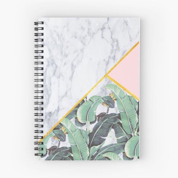 Item preview, Marble/Banana Leaves/Pink designed and sold by monpetitbambino.