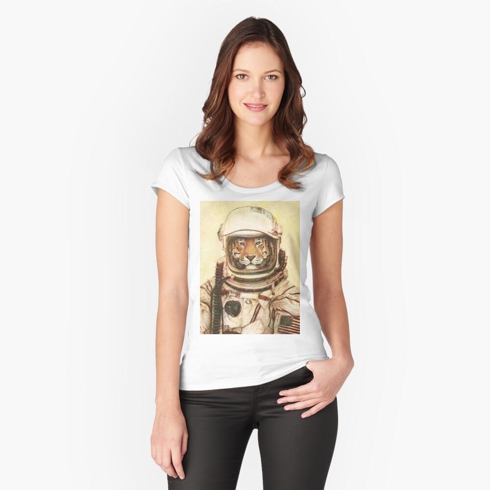 Item preview, Fitted Scoop T-Shirt designed and sold by mikekoubou.