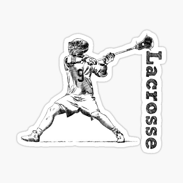 lacrosse Sticker