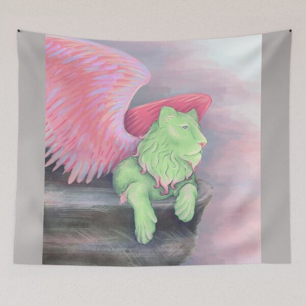 Item preview, Pastel Lion designed and sold by AndreaKimbleArt.