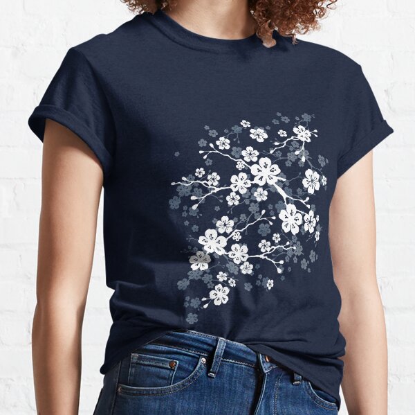 Dallas Cowboys Womens Chrysanthemum T-Shirt - Navy Blue