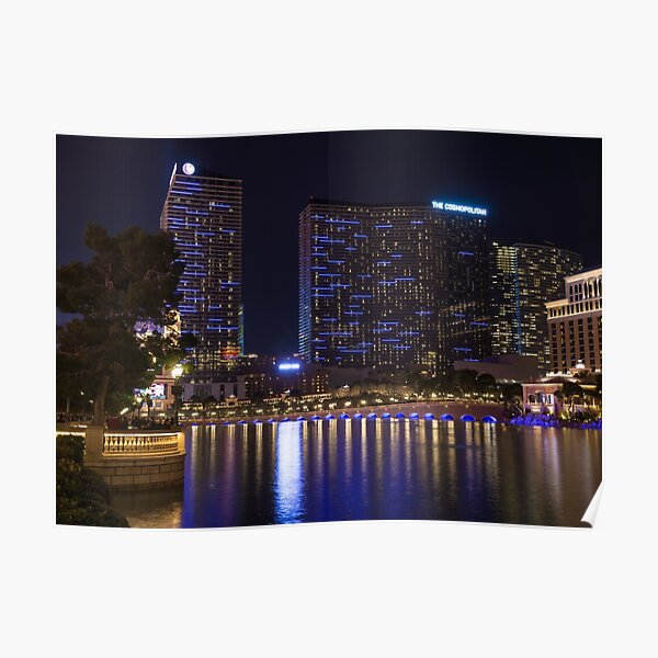 Cosmopolitan Vegas Reflections Poster