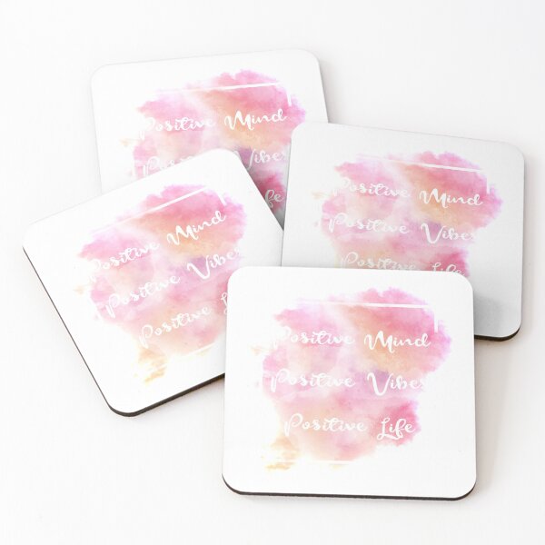 Item preview, Positive Mind Positive Vibes Positive Life Quotes designed and sold by MysticMagpie.