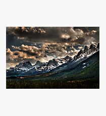 Alberta Rockies Photographic Print