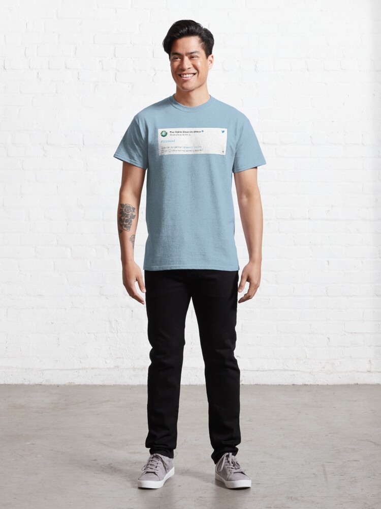 Alternate view of The Rains Down in Africa is Feeling Blessed Classic T-Shirt