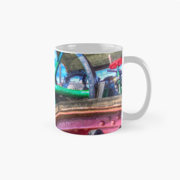 Item preview, Clayton and Shuttleworth Traction Engine Art designed and sold by Londonimages.