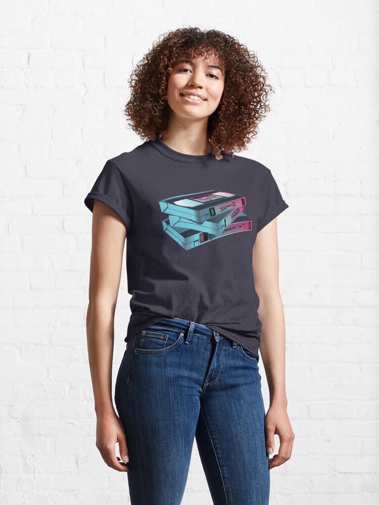 Alternate view of VHS 8os Saturday Night Playlist Classic T-Shirt