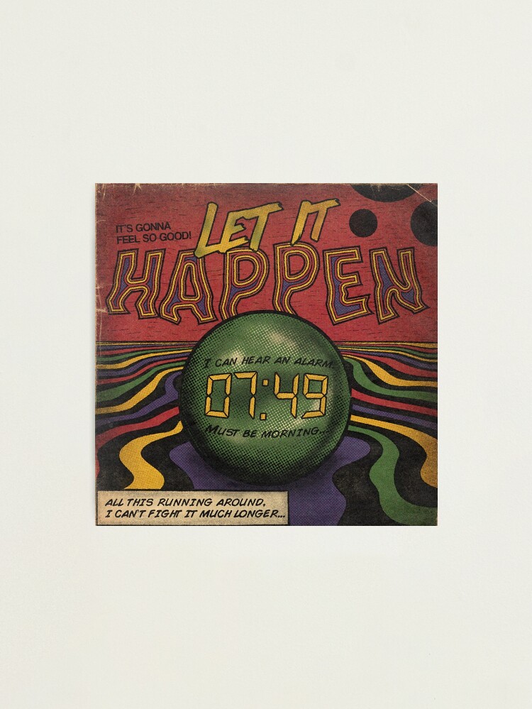 Alternate view of Let it Happen - Tame Impala Photographic Print