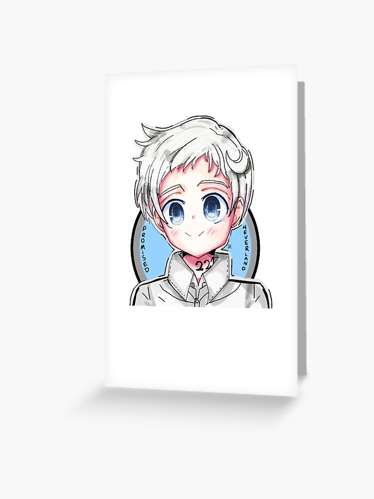 Norman (The Promised Neverland) - White Background | Greeting Card