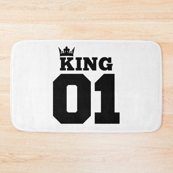 Item preview, 01 KING in schwarz mit crown  designed and sold by Marcin Adrian.