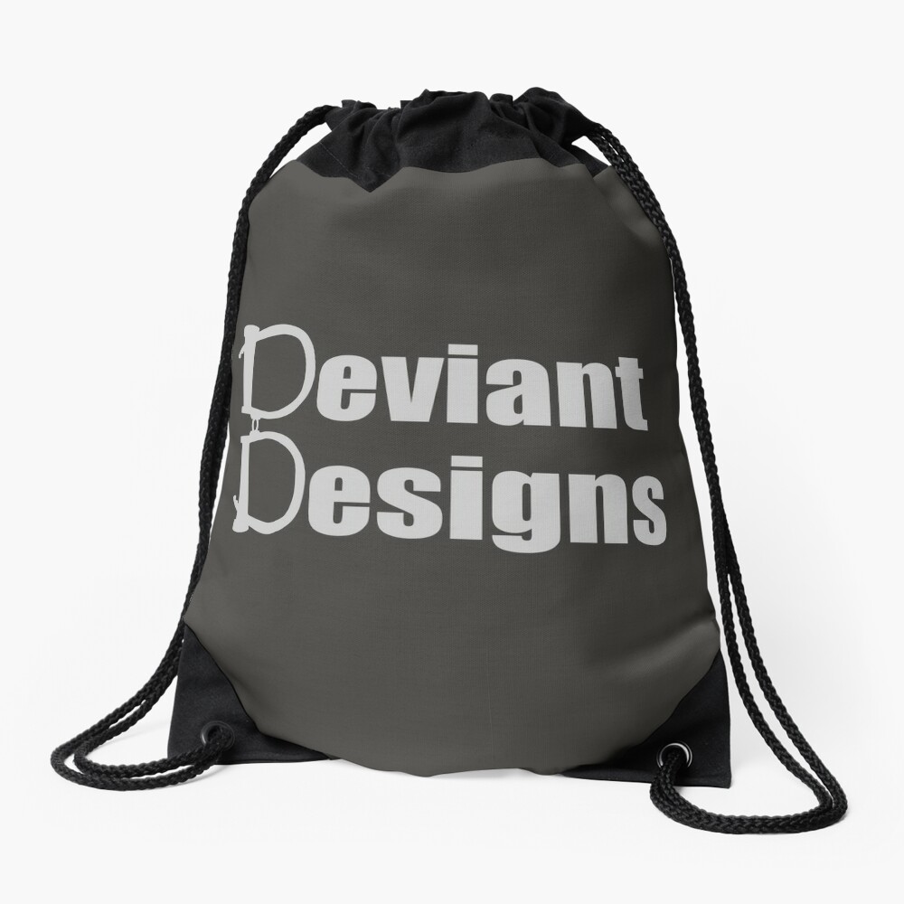 Deviant Designs - Light Drawstring Bag