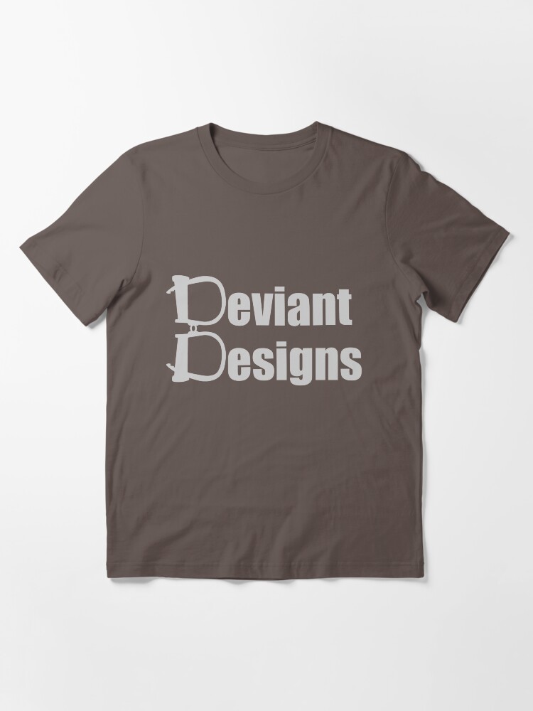 Alternate view of Deviant Designs - Light Essential T-Shirt