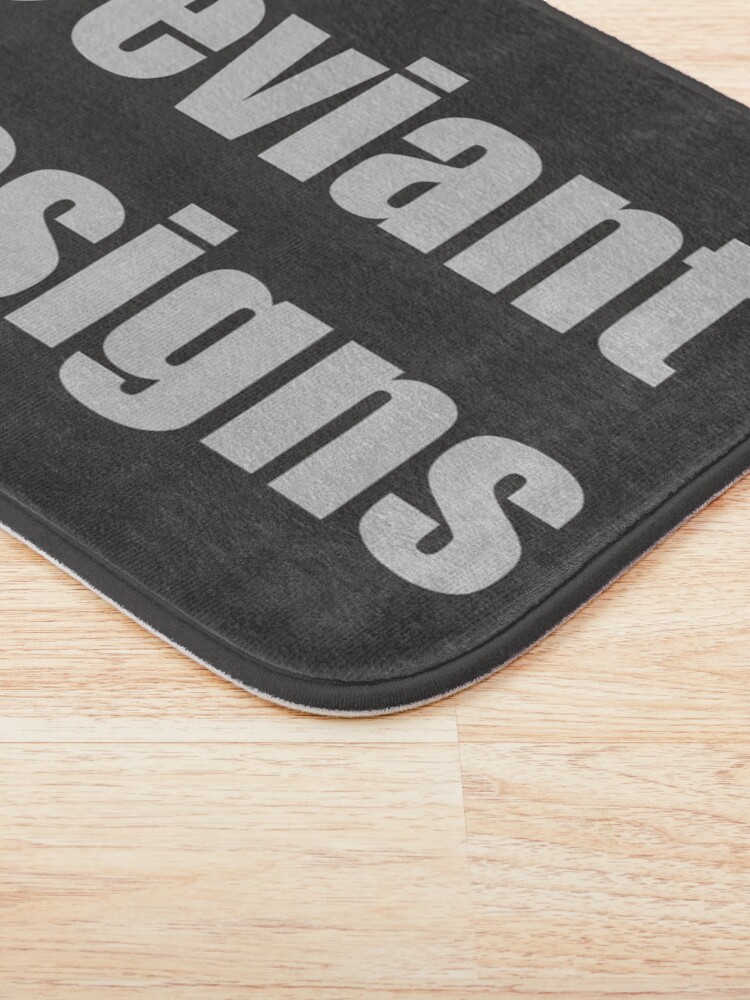 Alternate view of Deviant Designs - Light Bath Mat