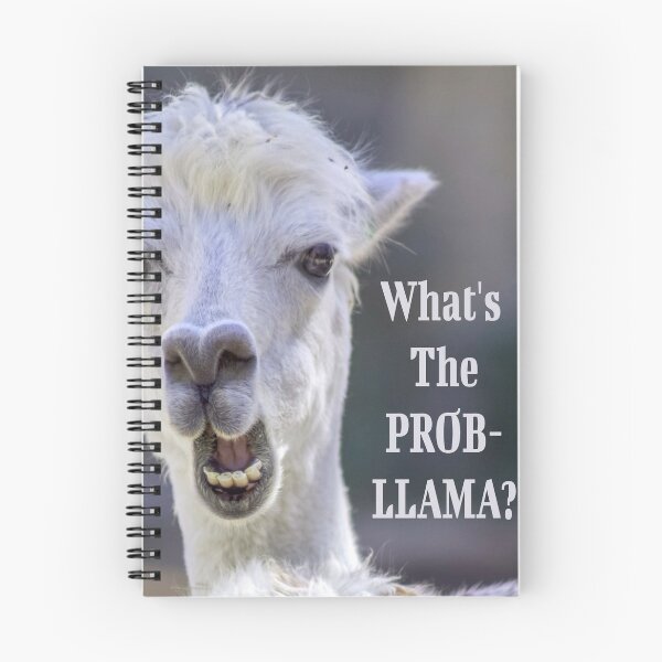 Item preview, What's The Prob- Llama ? Cute Funny LLAMA designed and sold by mwagie.