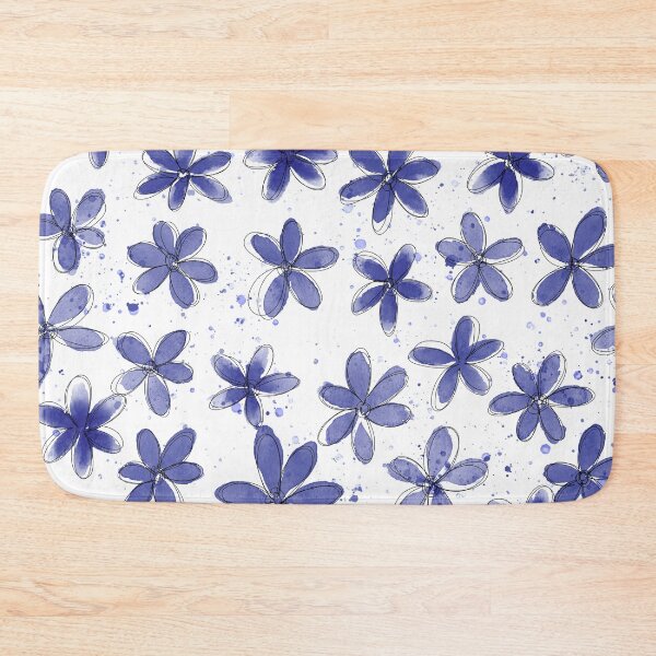 Item preview, Floral Pattern #6 | Blue designed and sold by RebeccaFlaherty.