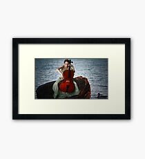 Swallowed in the Sea... Framed Print