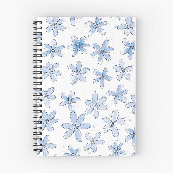 Item preview, Floral Pattern #6 | Light Blue designed and sold by RebeccaFlaherty.