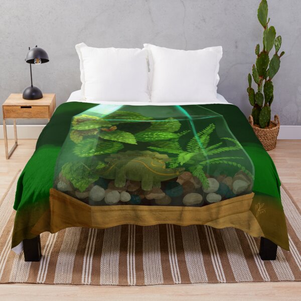 Item preview, Tiny Dinosaur Terrarium with Stegosaurus designed and sold by Maysoulrose.
