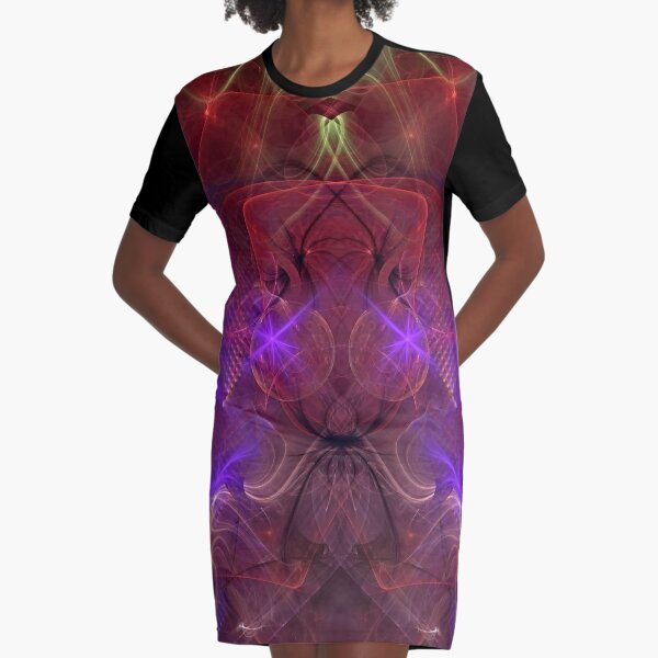 The Marvellous Maelstrom of Madness Graphic T-Shirt Dress