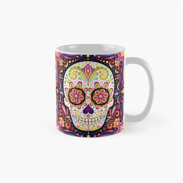 Item preview, Psychedelic Sugar Skull - Colorful Art by Thaneeya McArdle designed and sold by Thaneeya McArdle.