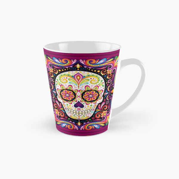 Item preview, Psychedelic Sugar Skull - Colorful Art by Thaneeya McArdle designed and sold by Thaneeya McArdle.
