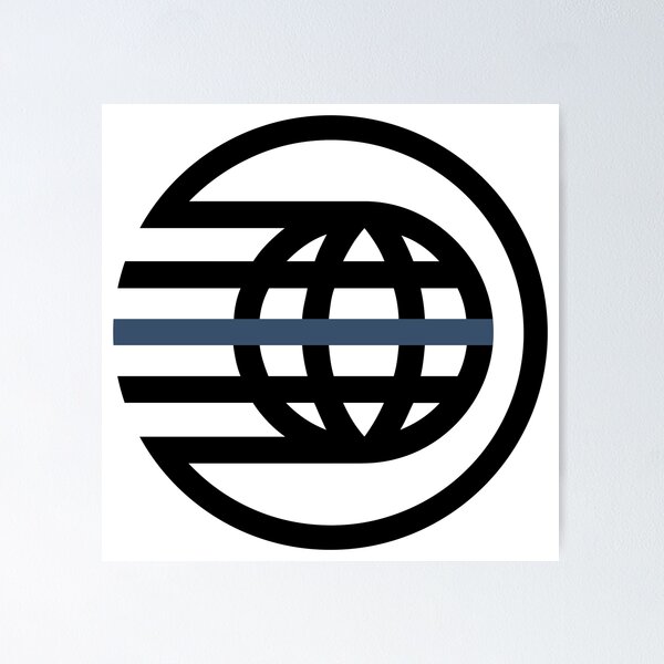 Item preview, Police Spaceship Earth Logo designed and sold by FandomTrading.