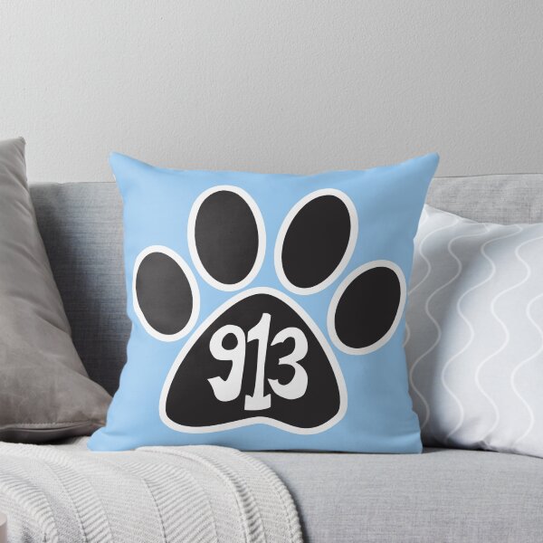 Item preview, Hand Drawn Kansas Paw 913 Area Code designed and sold by itsrturn.