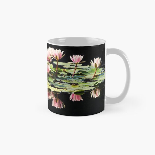 Item preview, Group of pink water lilies designed and sold by Maryna Gumenyuk.