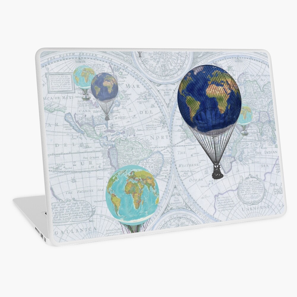 World Flight Laptop Skin