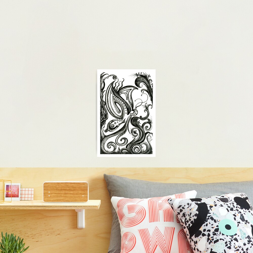 Butterfly in the Garden Photographic Print