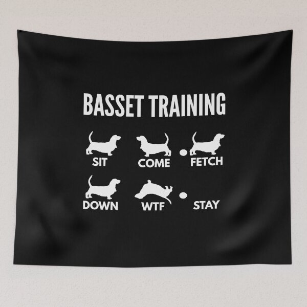 Item preview, Basset Training - Basset Hound Tricks designed and sold by DoggyStyles.