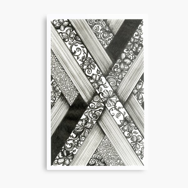 Crossing Paths Metal Print