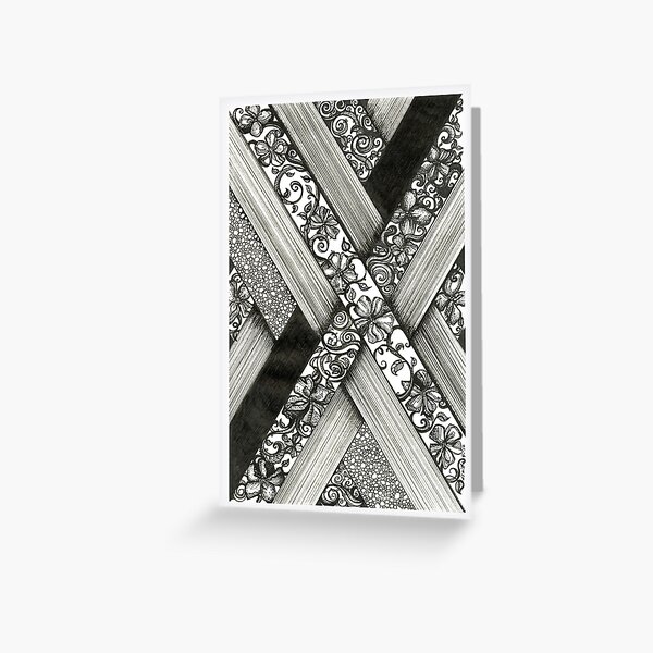 Crossing Paths Greeting Card