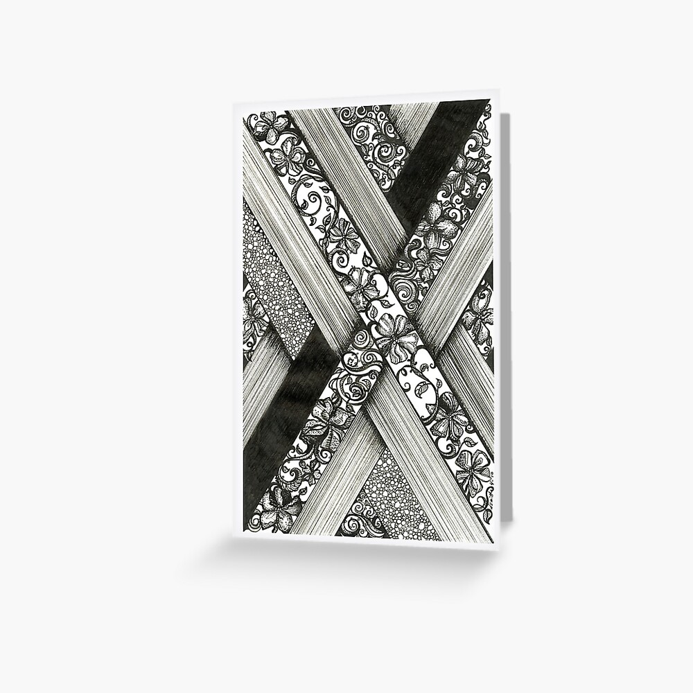 Crossing Paths Greeting Card